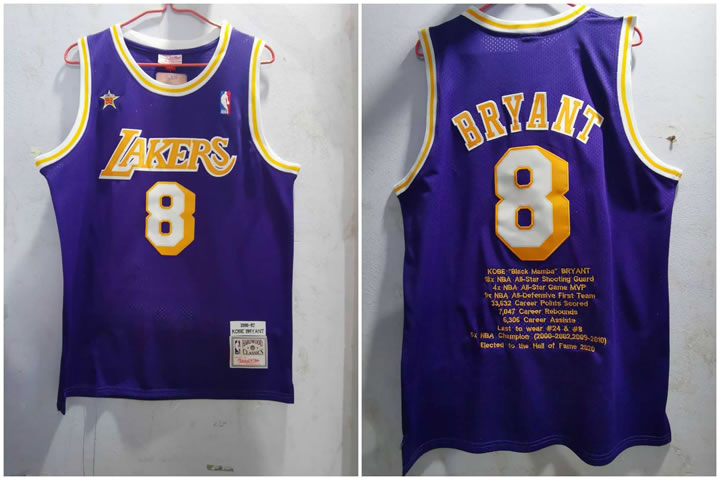 Lakers 8 Kobe Bryant Purple 1996-97 Hardwood Classics Jersey,We sell and wholesale Lakers 8 Kobe Bryant Purple 1996-97 Hardwood Classics Jersey on line form chian!